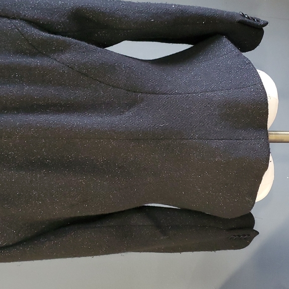 Laure Ralph Lauren Old Money  black wool blend blazer  jacket size 10 - Picture 9 of 16